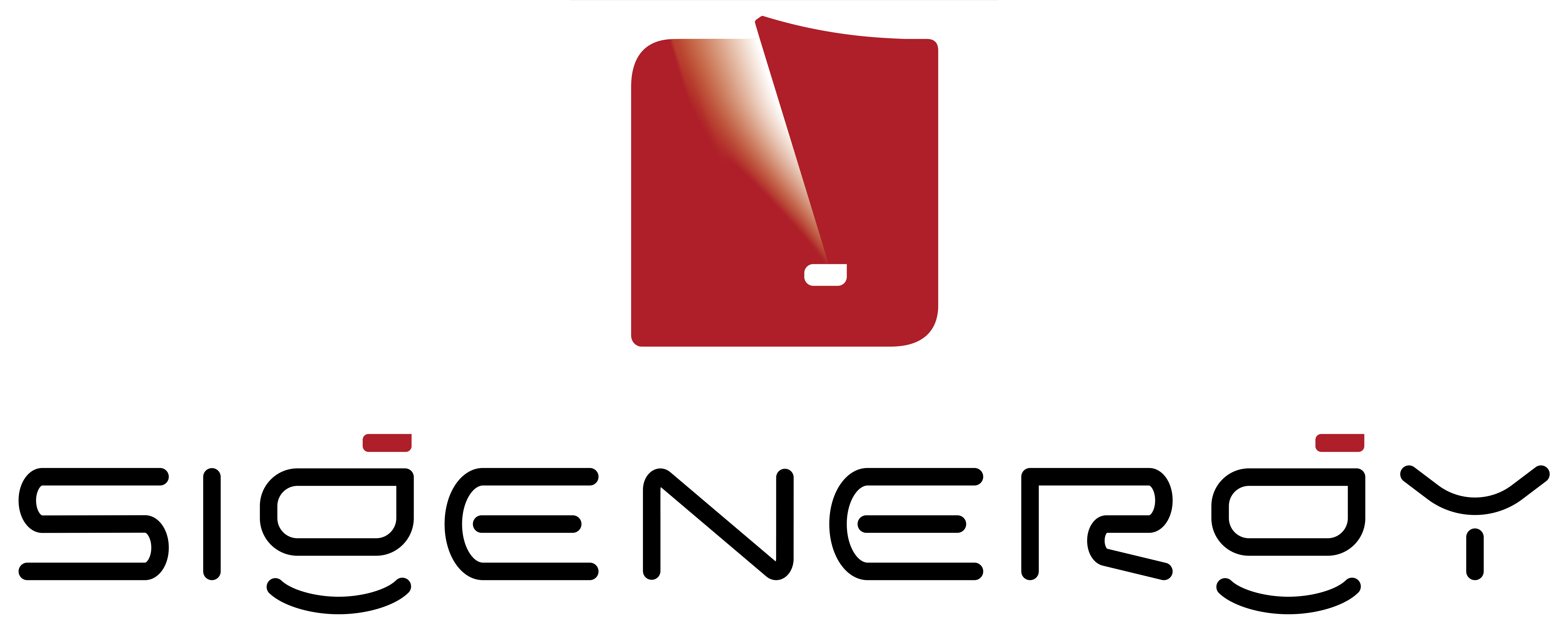 SolarEdge power optimizer logo with blue and orange gradient